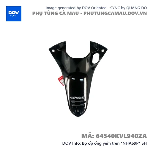 Bộ ốp ống yếm trên *NHA69P* SH — 64540KVL940ZA