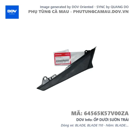 ỐP DƯỚI SƯỜN TRÁI  — 64565K57V00ZA