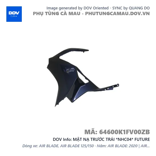 MẶT NẠ TRƯỚC TRÁI *NHC04* FUTURE — 64600K1FV00ZB