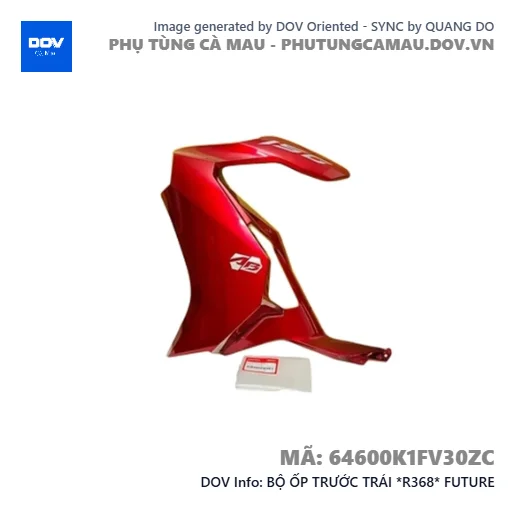BỘ ỐP TRƯỚC TRÁI *R368* FUTURE — 64600K1FV30ZC