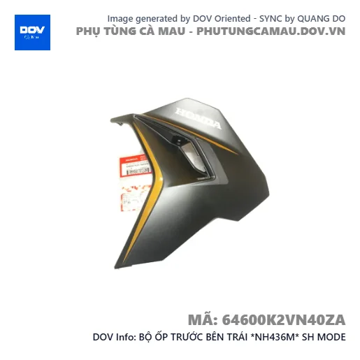 BỘ ỐP TRƯỚC BÊN TRÁI *NH436M* SH MODE — 64600K2VN40ZA