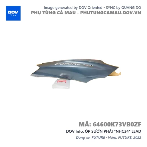 ỐP SƯỜN PHẢI *NHC34* LEAD — 64600K73VB0ZF