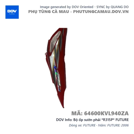 Bộ ốp sườn phải *R315P* FUTURE — 64600KVL940ZA