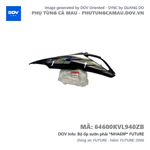 Bộ ốp sườn phải *NHA69P* FUTURE — 64600KVL940ZB