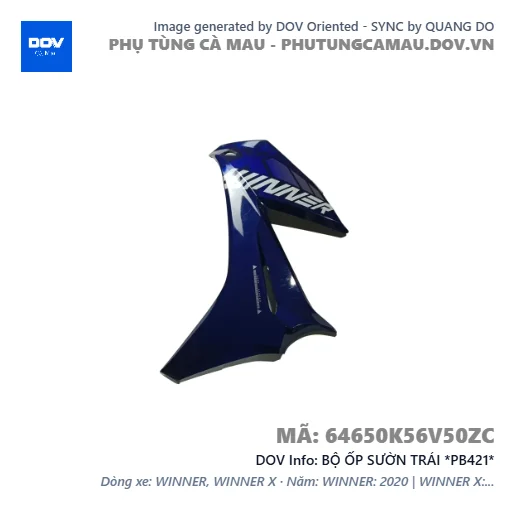 BỘ ỐP SƯỜN TRÁI *PB421*  — 64650K56V50ZC