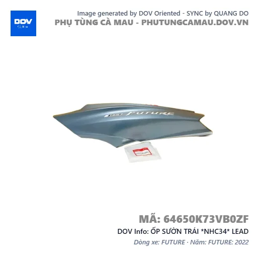 ỐP SƯỜN TRÁI *NHC34* LEAD — 64650K73VB0ZF