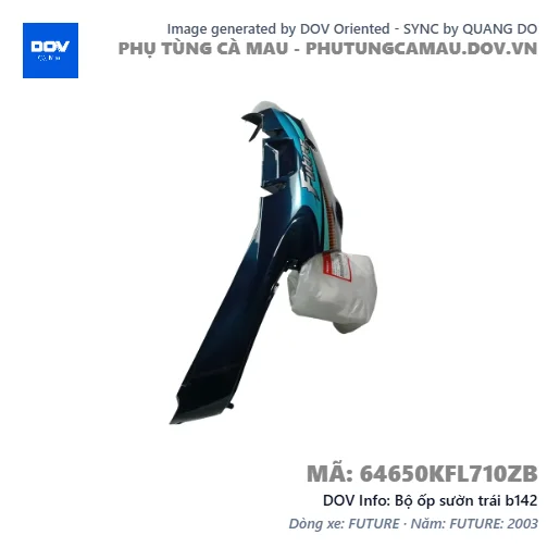Bộ ốp sườn trái b142  — 64650KFL710ZB
