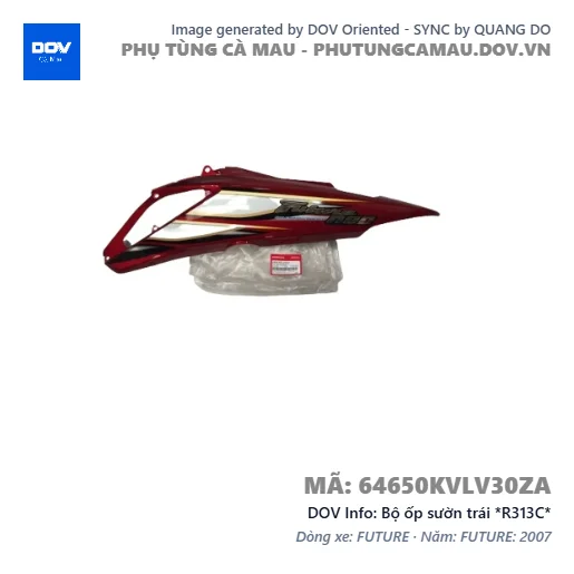 Bộ ốp sườn trái *R313C*  — 64650KVLV30ZA