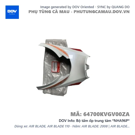Bộ tấm ốp trung tâm *NHA96P*  — 64700KVGV00ZA