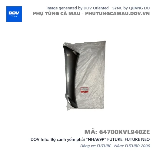 Bộ cánh yếm phải *NHA69P* FUTURE, FUTURE NEO — 64700KVL940ZE