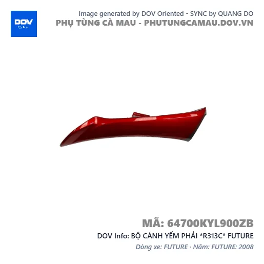 BỘ CÁNH YẾM PHẢI *R313C* FUTURE — 64700KYL900ZB