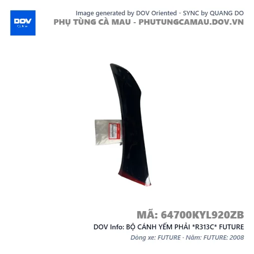 BỘ CÁNH YẾM PHẢI *R313C* FUTURE — 64700KYL920ZB