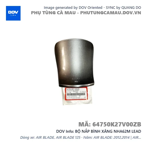 BỘ NẮP BÌNH XĂNG NHA62M LEAD — 64750K27V00ZB