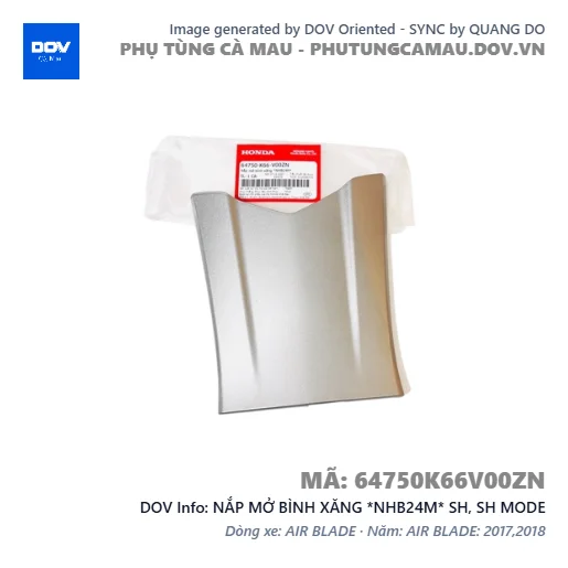 NẮP MỞ BÌNH XĂNG *NHB24M* SH, SH MODE — 64750K66V00ZN