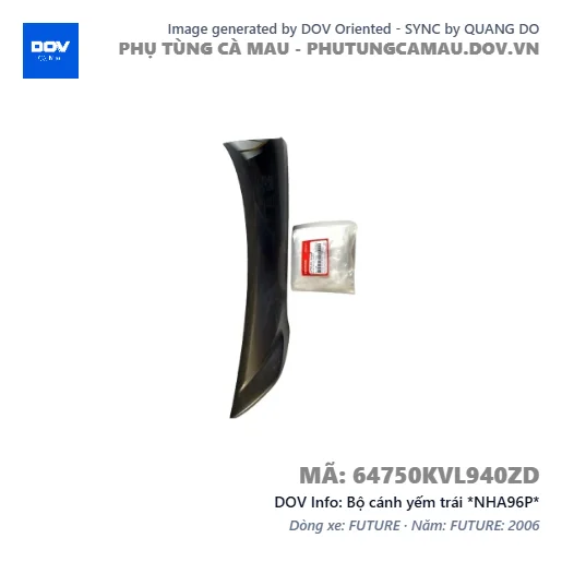Bộ cánh yếm trái *NHA96P* — 64750KVL940ZD