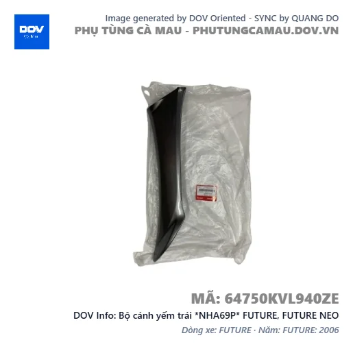 Bộ cánh yếm trái *NHA69P* FUTURE, FUTURE NEO — 64750KVL940ZE