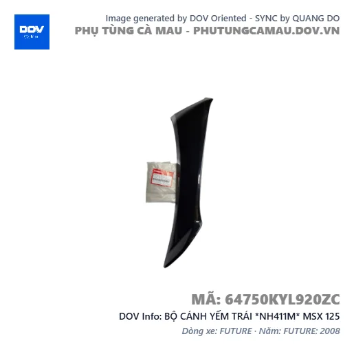 BỘ CÁNH YẾM TRÁI *NH411M* MSX 125 — 64750KYL920ZC