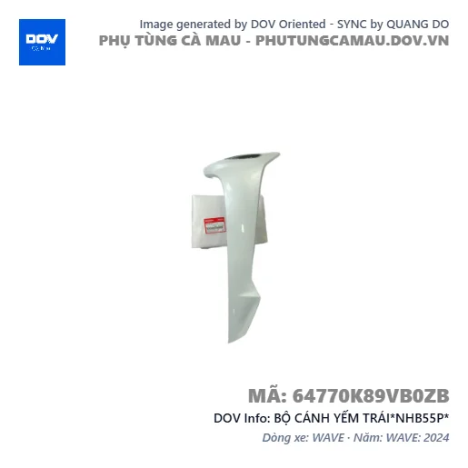 BỘ CÁNH YẾM TRÁI*NHB55P*  — 64770K89VB0ZB