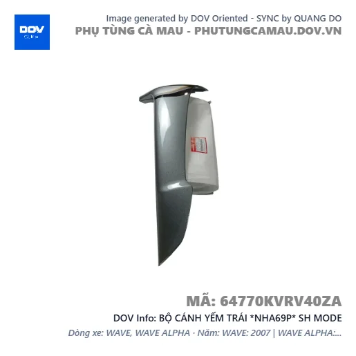 BỘ CÁNH YẾM TRÁI *NHA69P* SH MODE — 64770KVRV40ZA