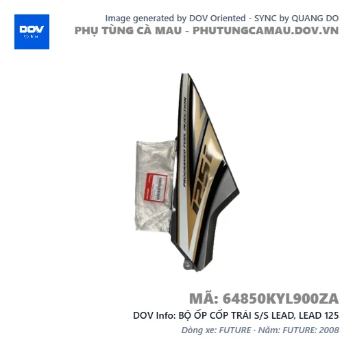 BỘ ỐP CỐP TRÁI S/S LEAD, LEAD 125 — 64850KYL900ZA