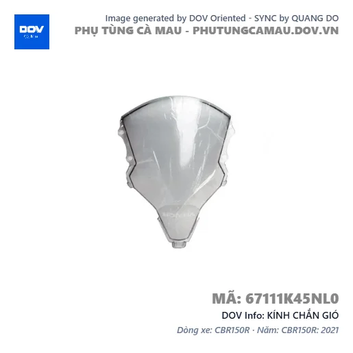 KÍNH CHẮN GIÓ  — 67111K45NL0