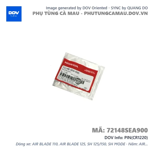 PIN(CR1220) — 72148SEA900