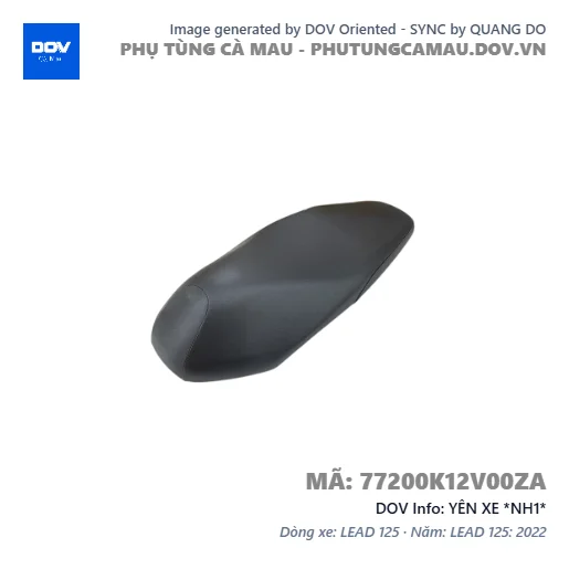 YÊN XE *NH1*  — 77200K12V00ZA