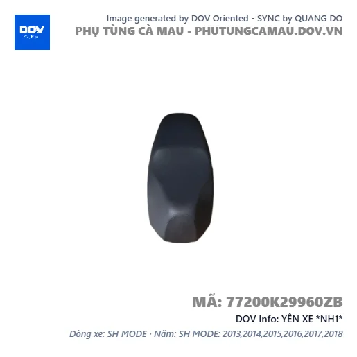 YÊN XE *NH1*  — 77200K29960ZB