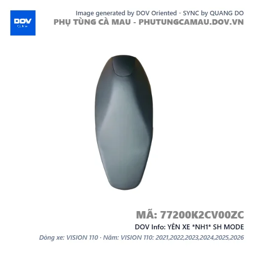 YÊN XE *NH1* SH MODE — 77200K2CV00ZC