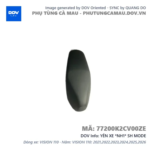 YÊN XE *NH1* SH MODE — 77200K2CV00ZE