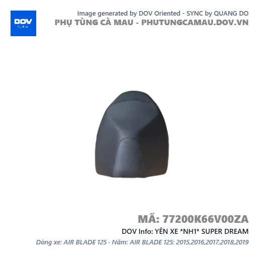 YÊN XE *NH1* SUPER DREAM — 77200K66V00ZA