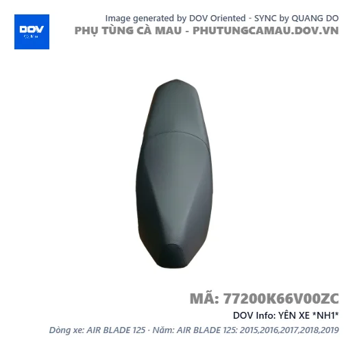 YÊN XE *NH1*  — 77200K66V00ZC