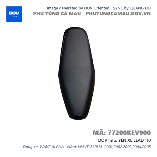 YÊN XE LEAD 110 — 77200KEV900