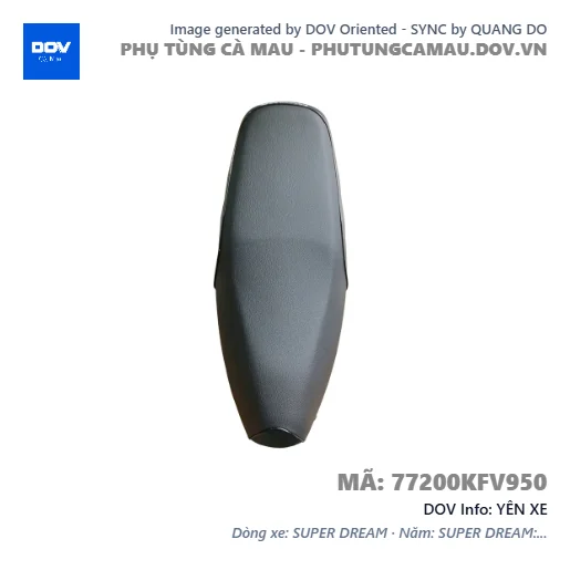YÊN XE  — 77200KFV950