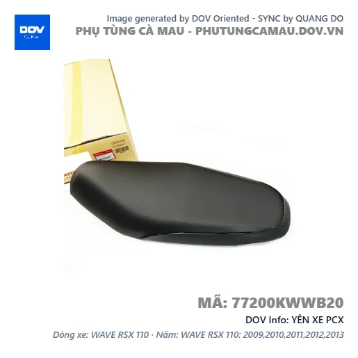 YÊN XE PCX — 77200KWWB20