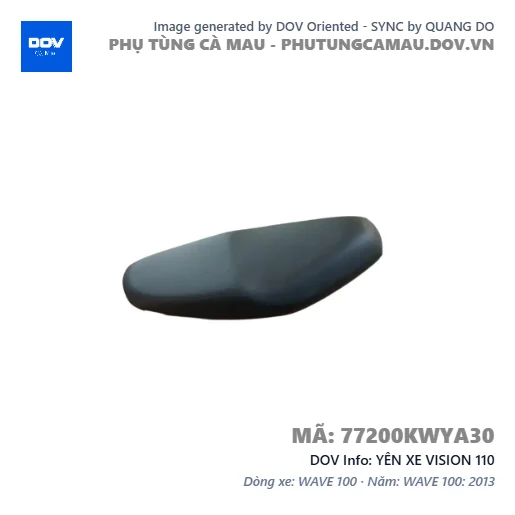 YÊN XE VISION 110 — 77200KWYA30