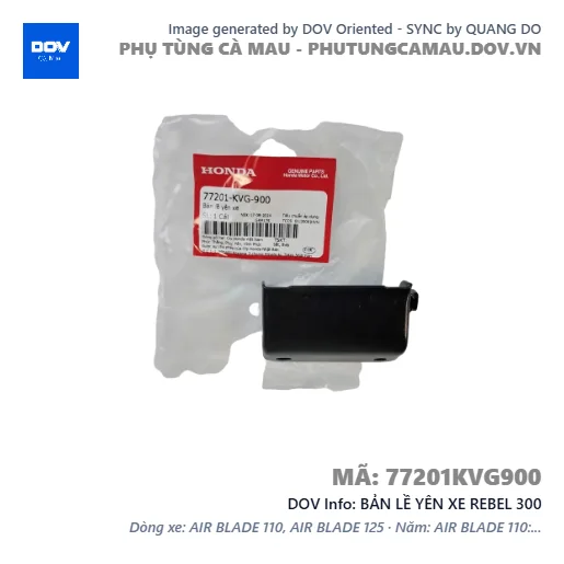 BẢN LỀ YÊN XE REBEL 300 — 77201KVG900
