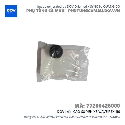 CAO SU YÊN XE WAVE RSX 110 — 77206426000