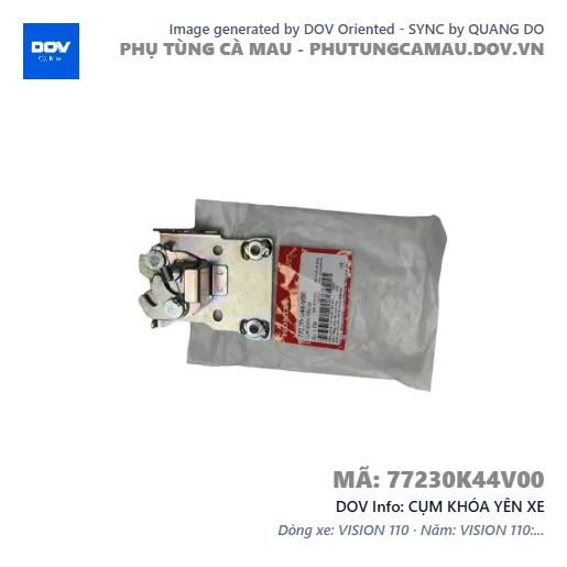 CỤM KHÓA YÊN XE  — 77230K44V00