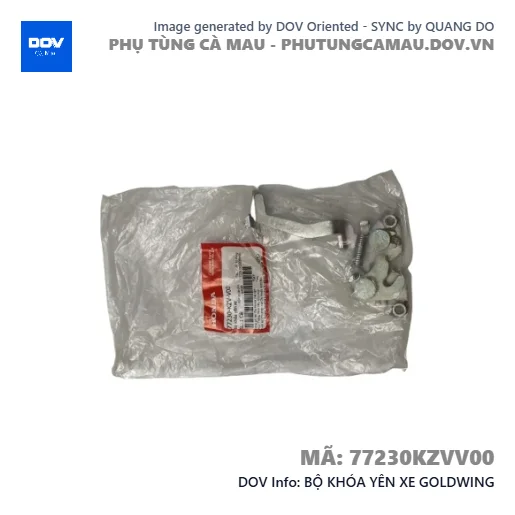 BỘ KHÓA YÊN XE GOLDWING — 77230KZVV00