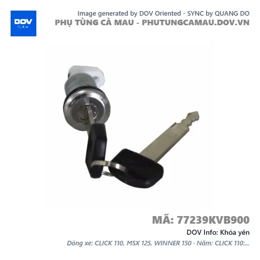 Khóa yên — 77239KVB900