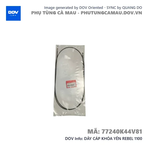 DÂY CÁP KHÓA YÊN REBEL 1100 — 77240K44V81