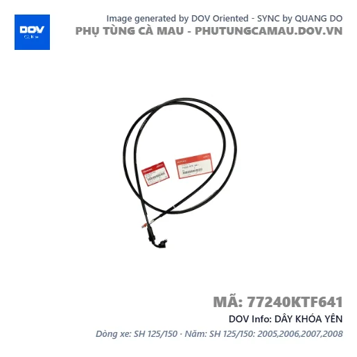 DÂY KHÓA YÊN  — 77240KTF641