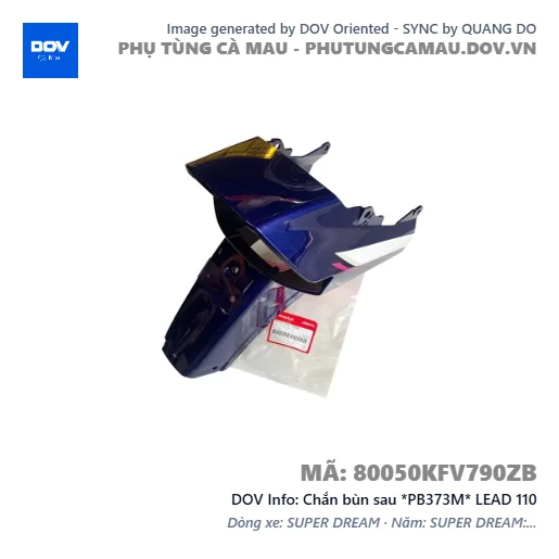 Chắn bùn sau *PB373M* LEAD 110 — 80050KFV790ZB