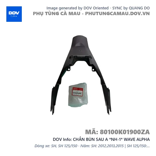 CHẮN BÙN SAU A *NH-1* WAVE ALPHA — 80100K01900ZA