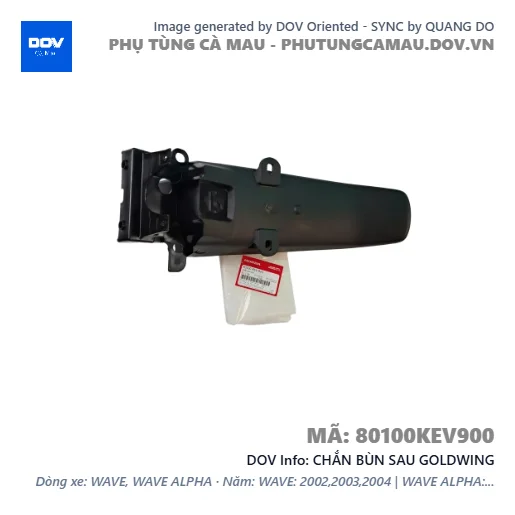CHẮN BÙN SAU GOLDWING — 80100KEV900