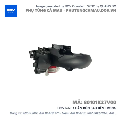CHẮN BÙN SAU BÊN TRONG  — 80101K27V00