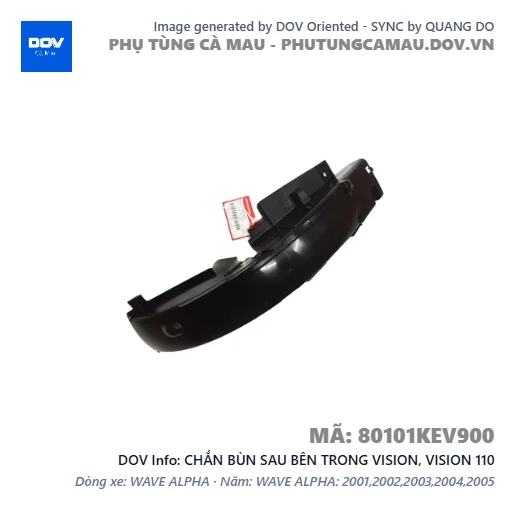 CHẮN BÙN SAU BÊN TRONG VISION, VISION 110 — 80101KEV900