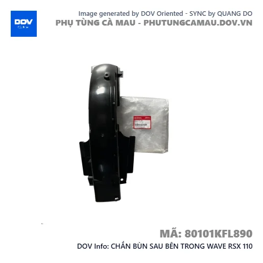 CHẮN BÙN SAU BÊN TRONG WAVE RSX 110 — 80101KFL890