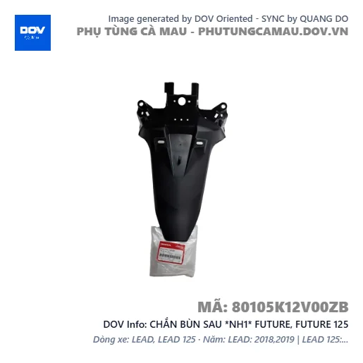 CHẮN BÙN SAU *NH1* FUTURE, FUTURE 125 — 80105K12V00ZB